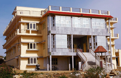 School building in construction